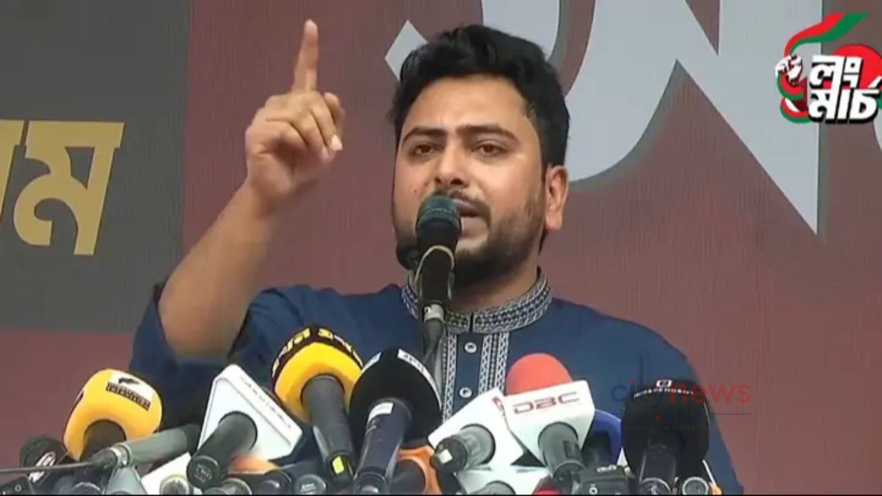 নতুন করে যারা স্বৈরাচার হতে চাইছে, তাদের পথ বন্ধ করতেই লংমার্চ: নাহিদ ইসলাম